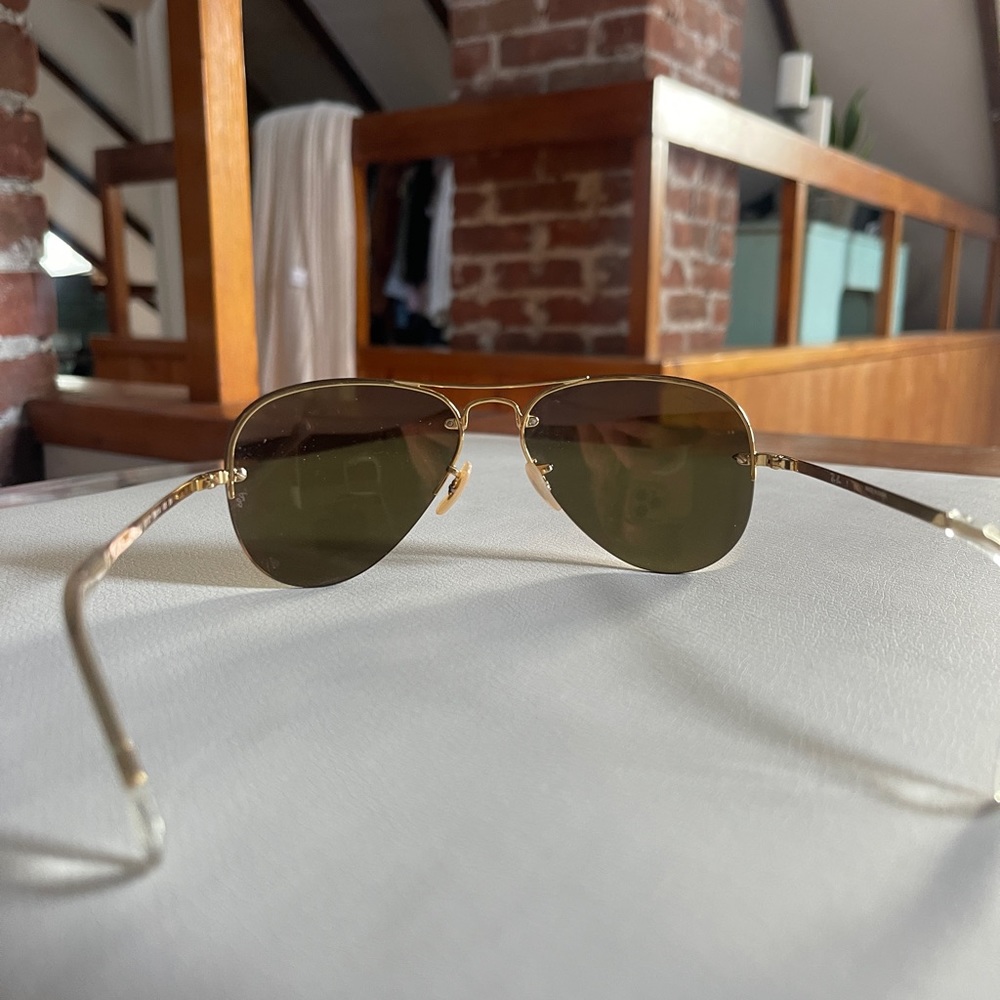 Gold Ray Bans Reflection Mirror Type - image 4